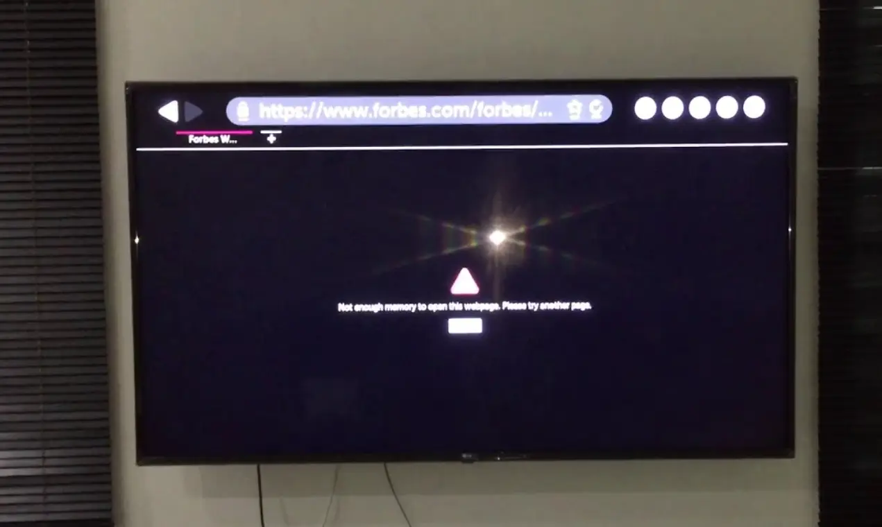 How To Fix LG TV Out Of Memory Issue